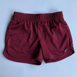 Girls' Maroon Gym Shorts